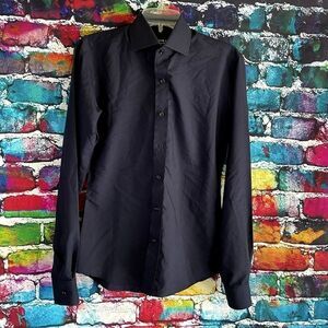 Emporium Armani Long Sleeve Button Down Shirt Blouse Size Medium